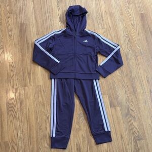 Adidas Tracksuit Size 7 Girls NWT